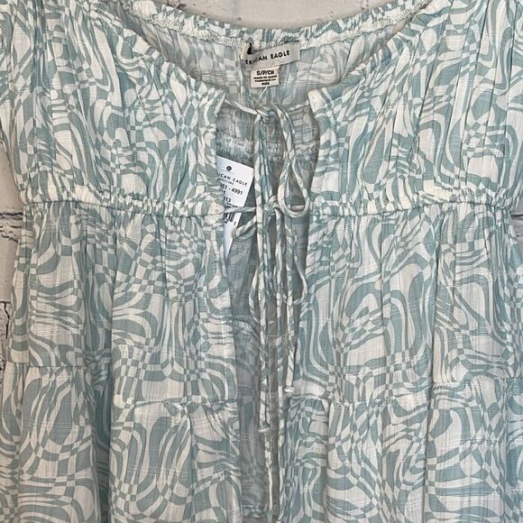 American Eagle Tie Front Tank - Picture 4 of 7